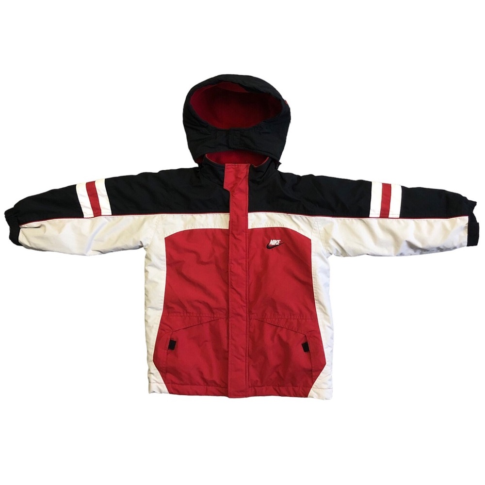 Nike Kids Red and Black Jacket